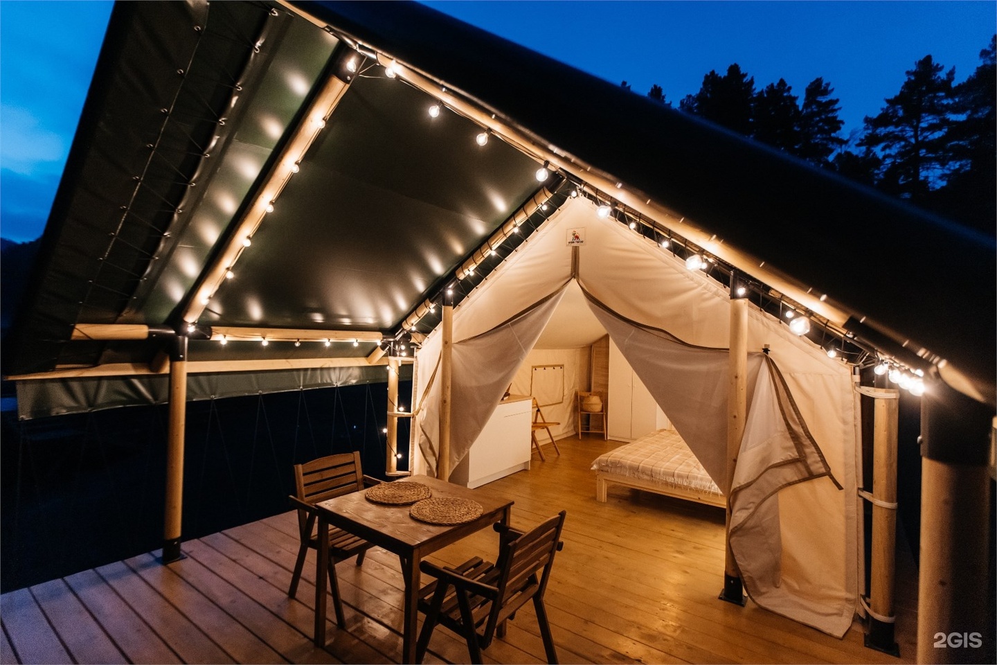 Сафари-тент комфорт у реки - фото 12