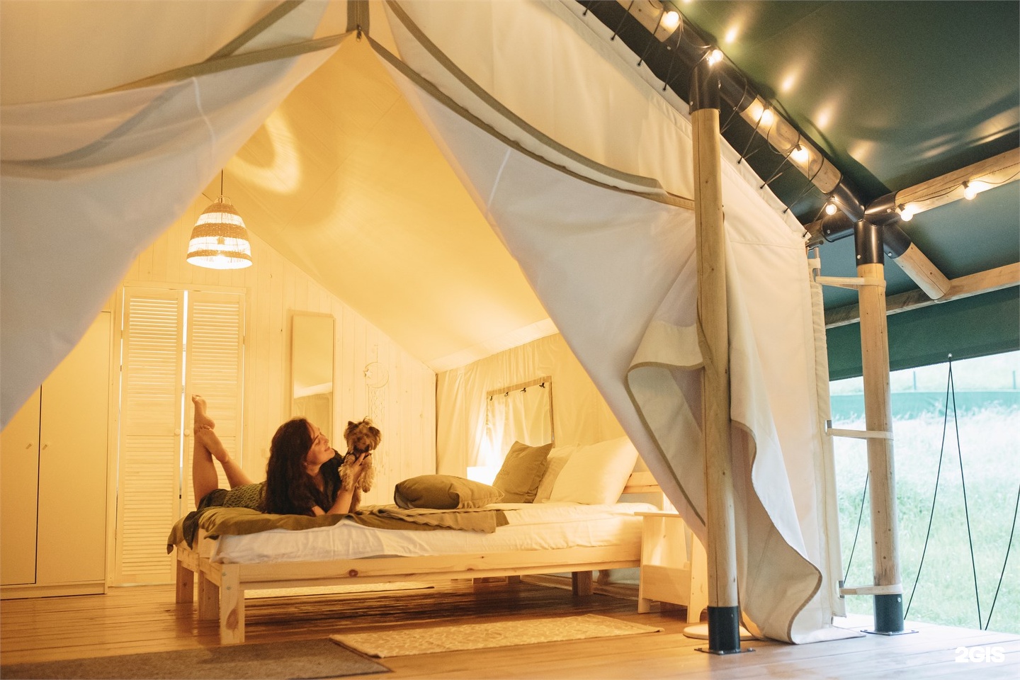 Сафари-тент комфорт у реки - фото 14