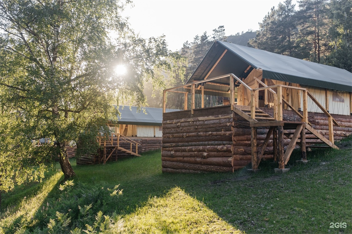 Сафари-тент комфорт у реки - фото 18