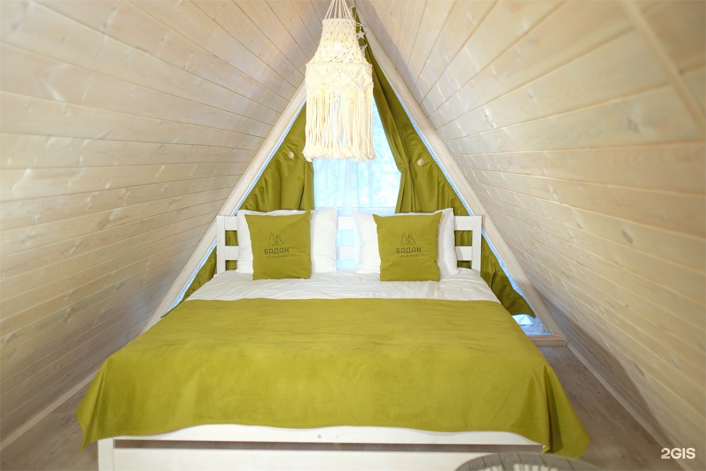 Шале A-Frame с двумя спальнями - фото 1