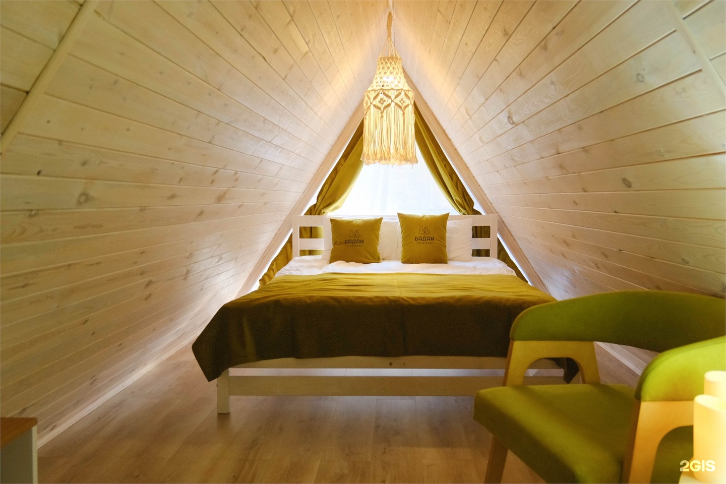Шале A-Frame с двумя спальнями - фото 2