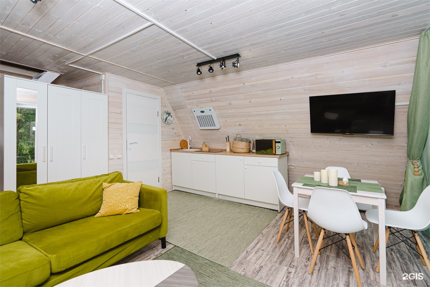 Шале A-Frame с двумя спальнями - фото 8