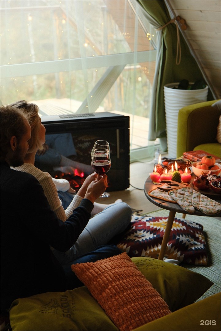 Шале A-Frame с двумя спальнями - фото 13