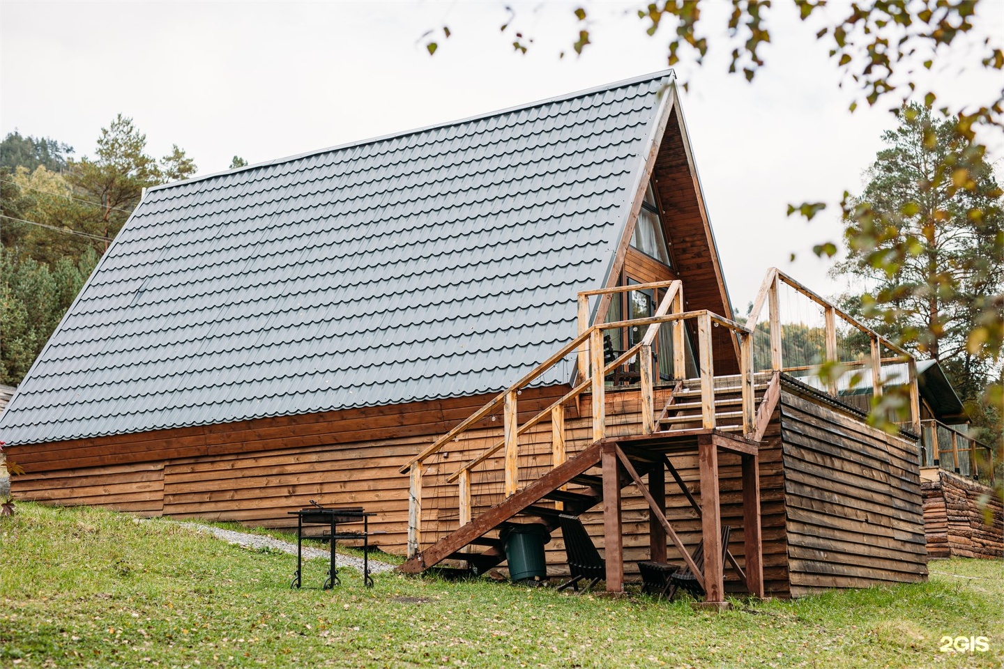 Шале A-Frame с двумя спальнями - фото 15