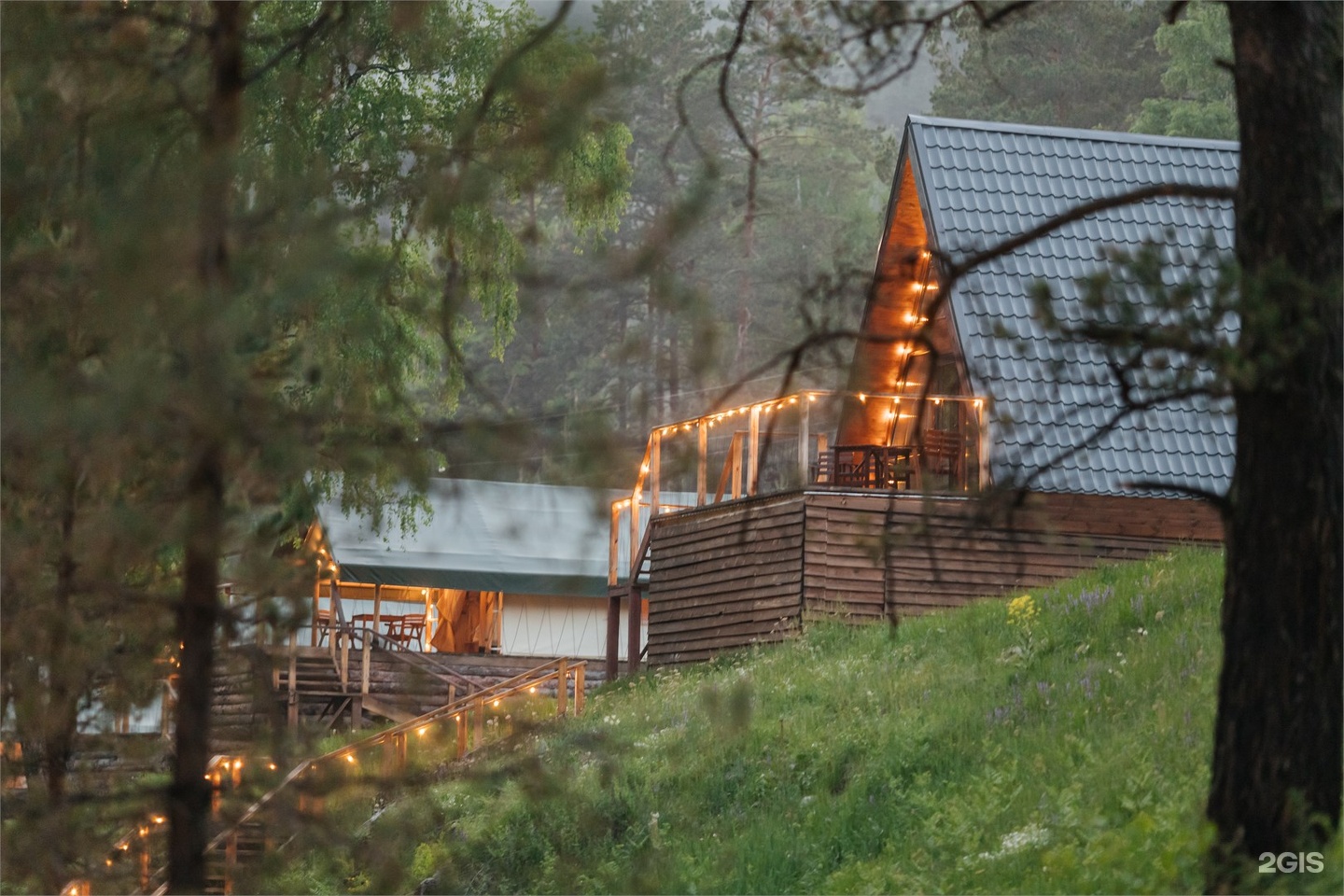 Шале A-Frame с двумя спальнями - фото 16