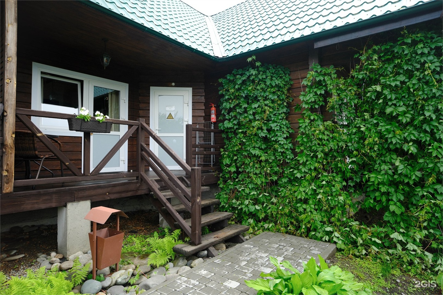 Стандартный номер с двуспальной кроватью на 1 этаже - фото 6