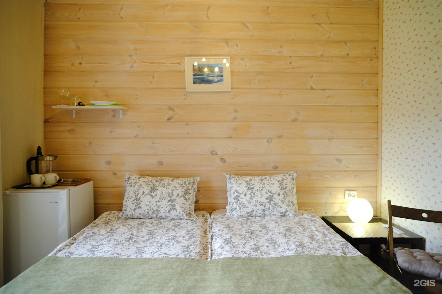 Стандартный номер с двуспальной кроватью или двумя односпальными кроватями на 1 этаже - фото 1