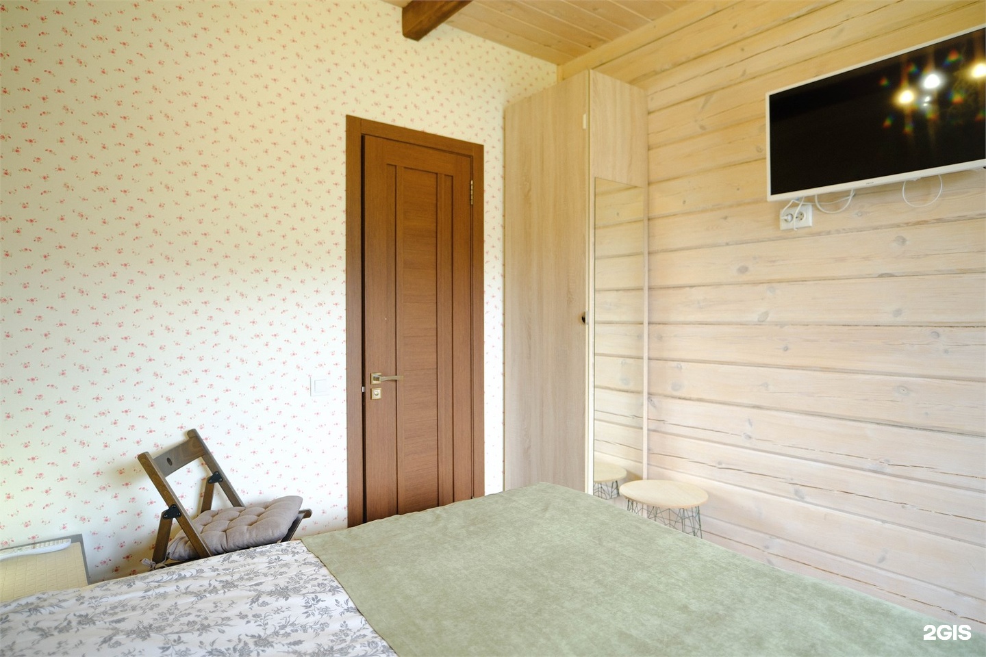 Стандартный номер с двуспальной кроватью или двумя односпальными кроватями на 1 этаже - фото 4