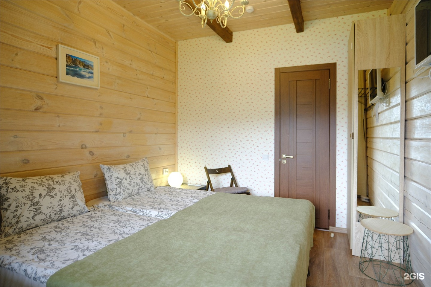 Стандартный номер с двуспальной кроватью или двумя односпальными кроватями на 1 этаже - фото 5