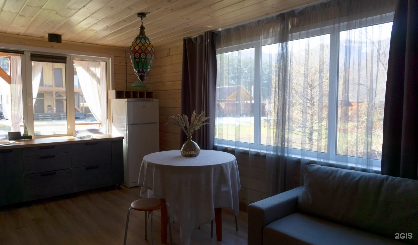 ПАНОРАМНЫЙ НОМЕР С ВИДОМ НА КАТУНЬ - фото 4