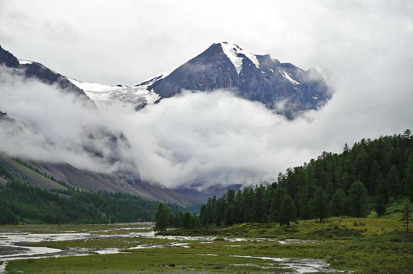 "Серебро Алтая", треккинг без рюкзаков к ледникам Актру. - фото 6