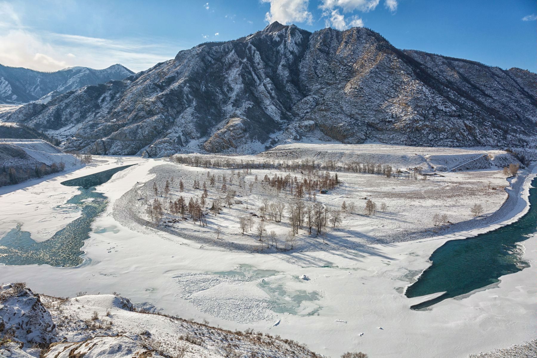 Слияние рек Чуи и Катуни - фото 1