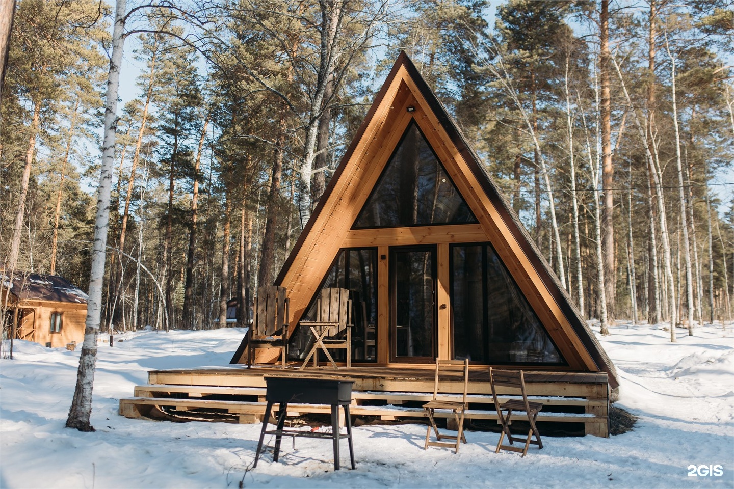 Шале в форме треугольника - фото 6