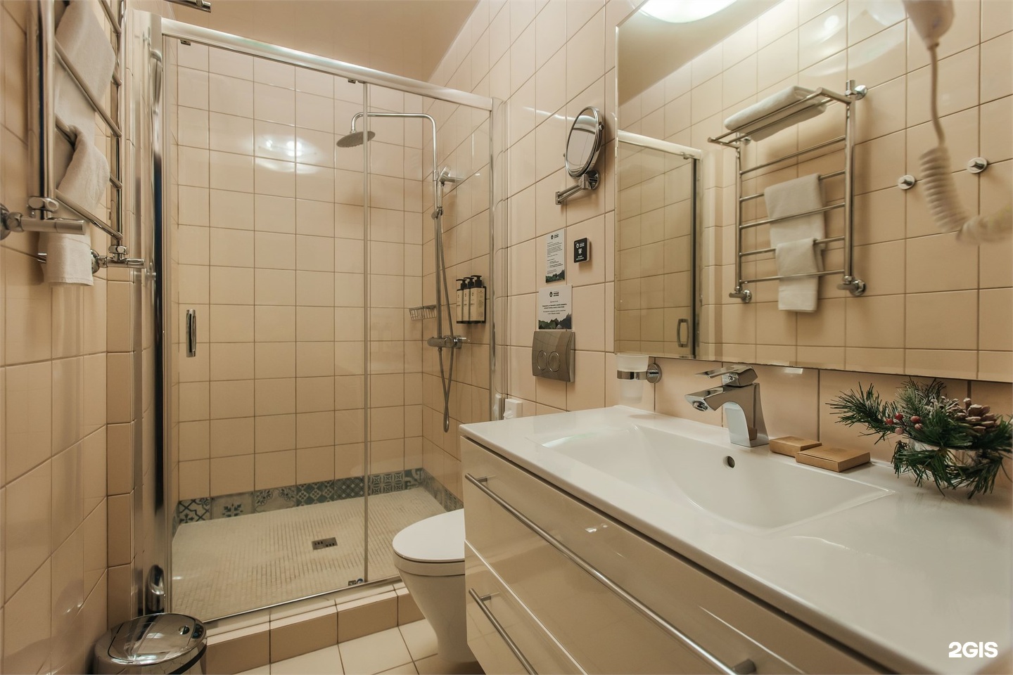 КОРПУС «ПРЕЗИДЕНТСКИЙ». Де Люкс, торцевой балкон - фото 4