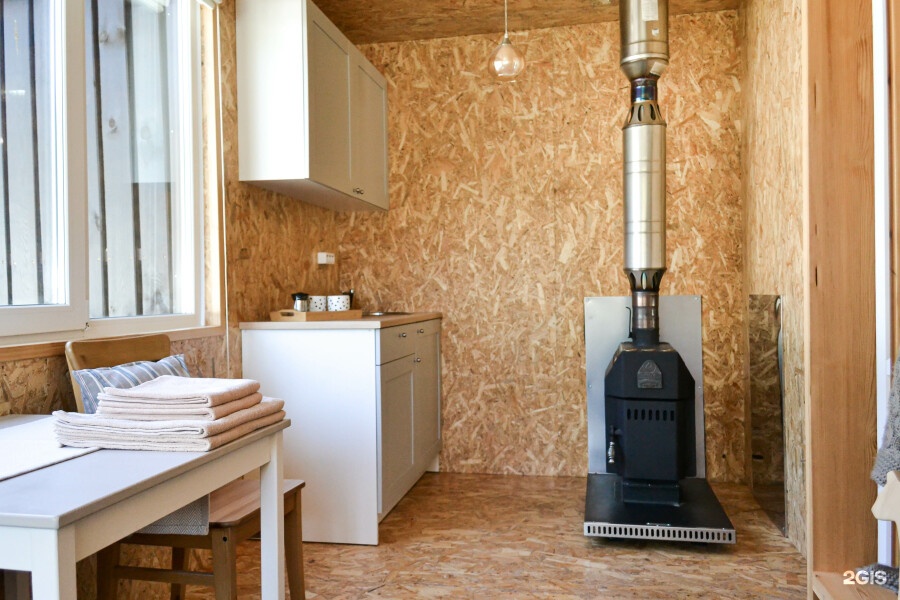 Двухместный номер с одной кроватью и мини-кухней - фото 6