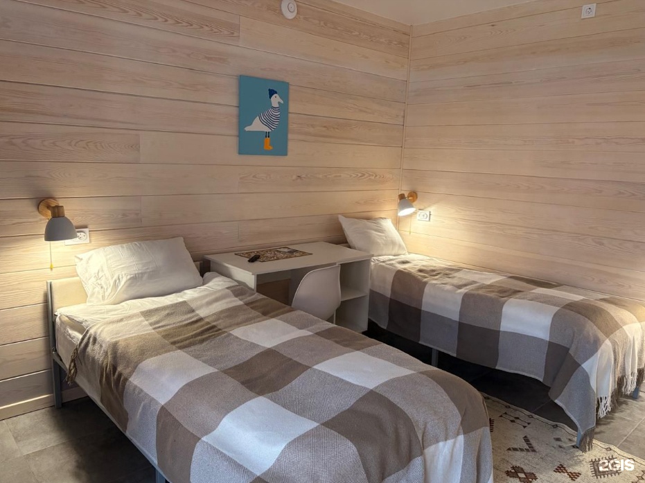 Двухместный номер с 2 односпальными кроватями - фото 1