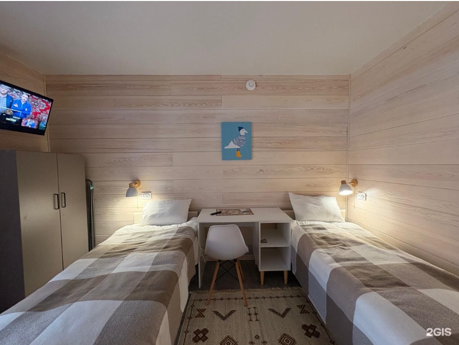 Двухместный номер с 2 односпальными кроватями - фото 2