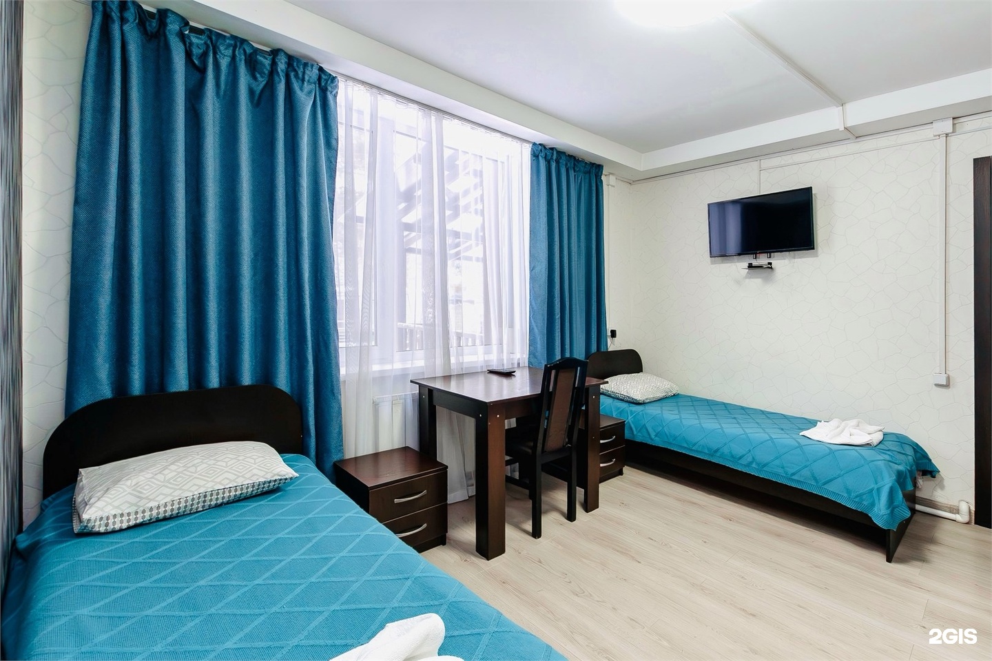 Стандарт с 2 односпальными кроватями (дом Катунь) - фото 1