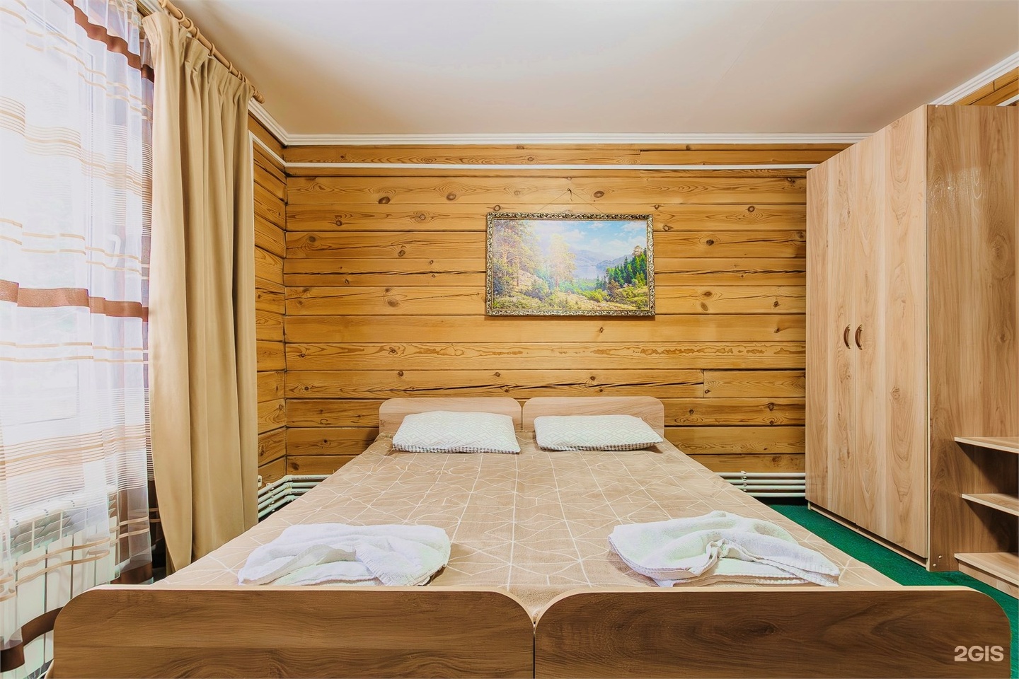 Эконом с 2 односпальными кроватями (Дом Кедр) - фото 3