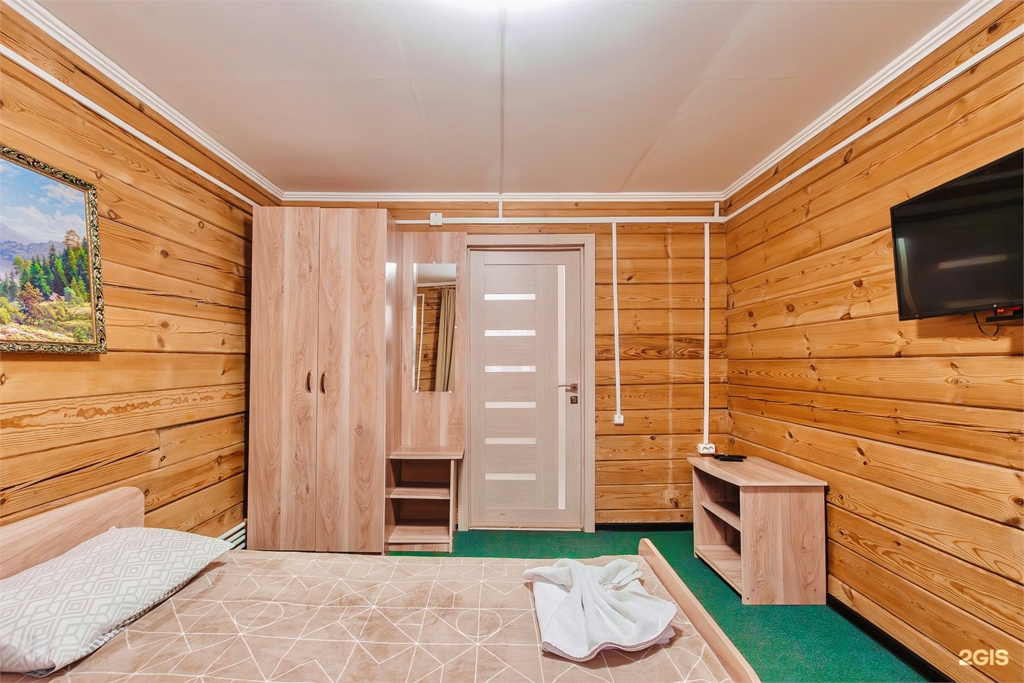 Эконом с 2 односпальными кроватями (Дом Кедр) - фото 7
