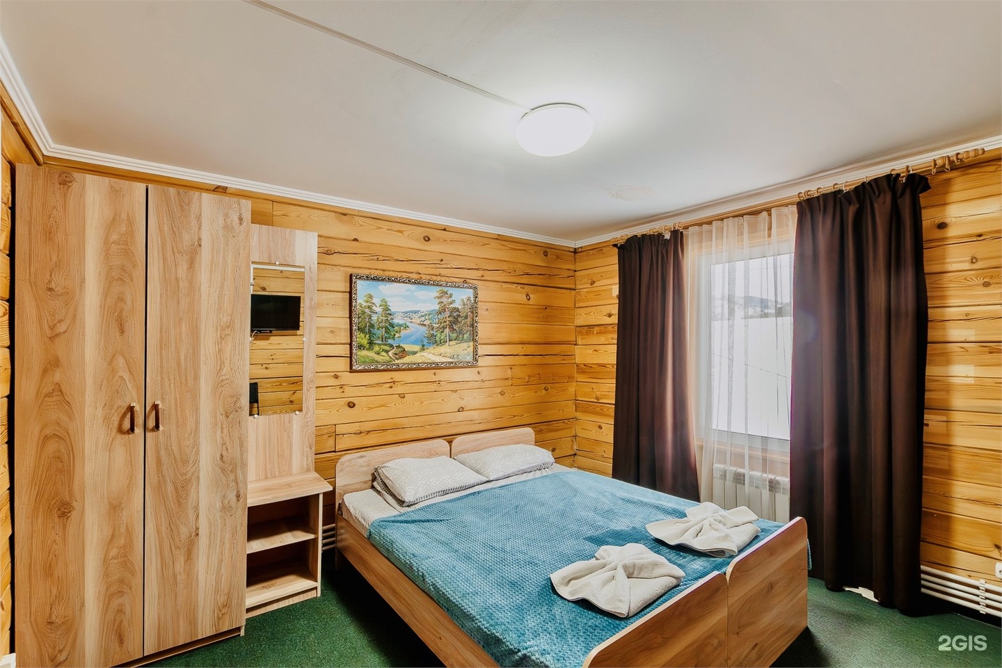 Эконом с 2 односпальными кроватями (Дом Кедр) - фото 10