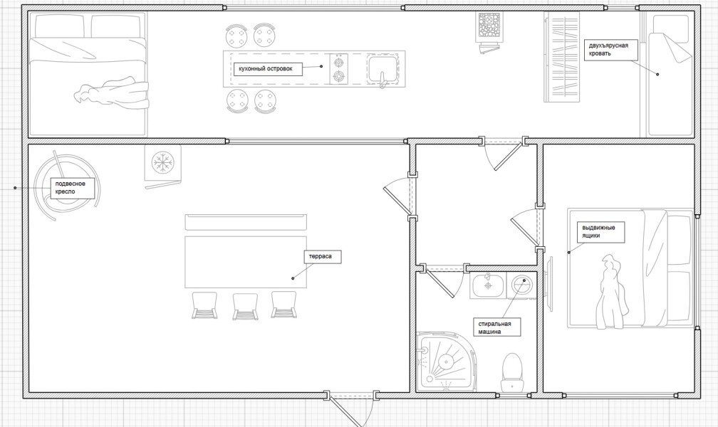 Дом на 6 человек - фото 3