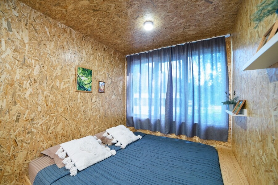 Двухместный номер с одной кроватью и мини-кухней - фото 5