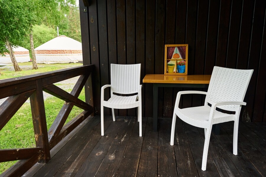 Двухместный номер с одной кроватью и мини-кухней - фото 12