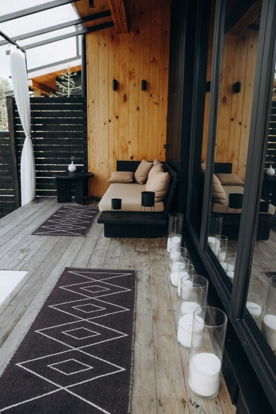 Дом с камином и ванной на террасе для 2 взрослых - фото 18