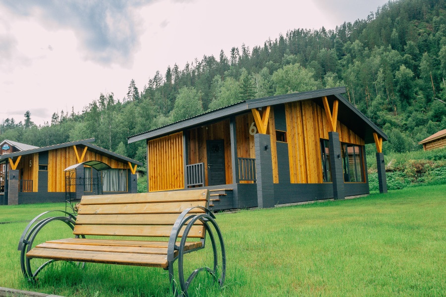 Шале Lodge с ванной - фото 2