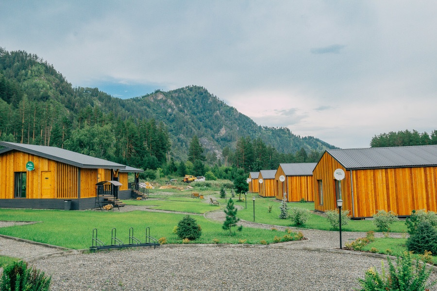 Шале Lodge с ванной - фото 5