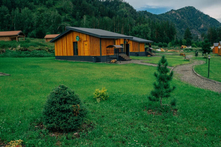 Шале Lodge с ванной - фото 9