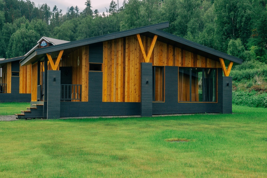 Шале Lodge с ванной - фото 10