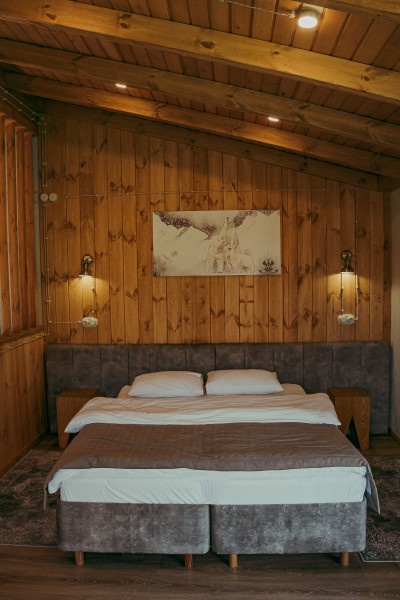 Шале Lodge с ванной - фото 12