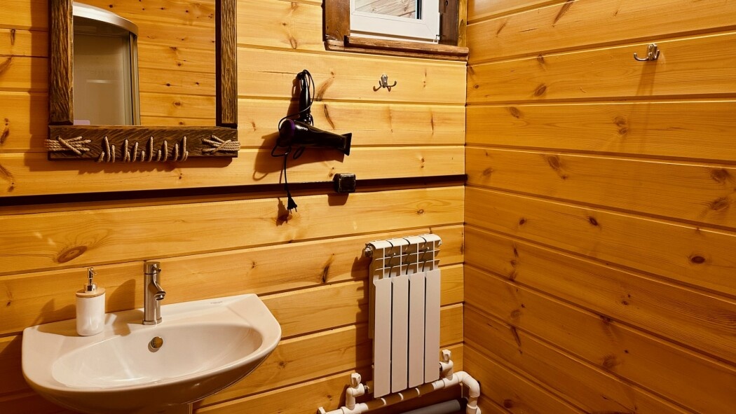 🏠 Двухместный номер с «королевской кроватью» , мини-кухней и отдельным входом на 2 этаже (№7) - фото 10