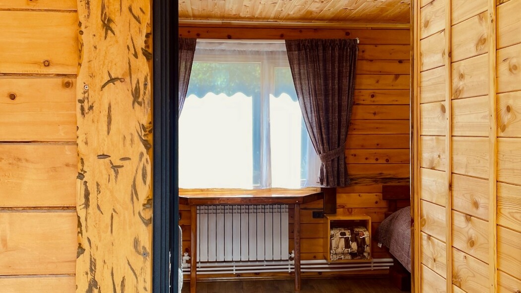 Отдельный 2-местный Кедровый дом с двуспальной кроватью (№2) - фото 2