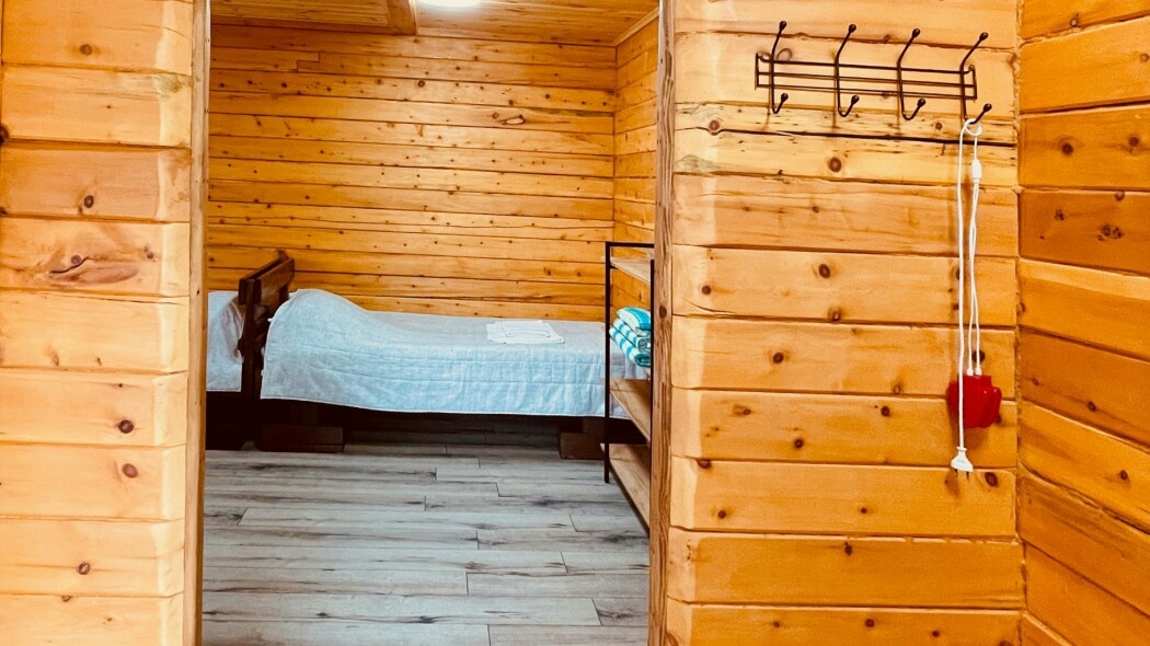 Отдельный 3-местный Кедровый дом с 3 односпальными кроватями (№1) - фото 3