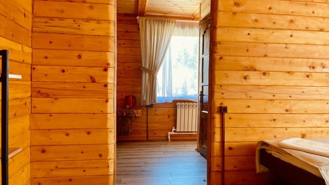 Отдельный 3-местный Кедровый дом с 3 односпальными кроватями (№1) - фото 8