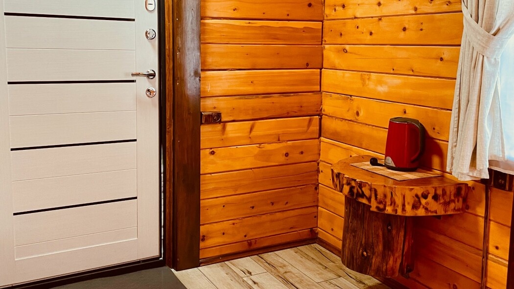 Отдельный 3-местный Кедровый дом с 3 односпальными кроватями (№1) - фото 15