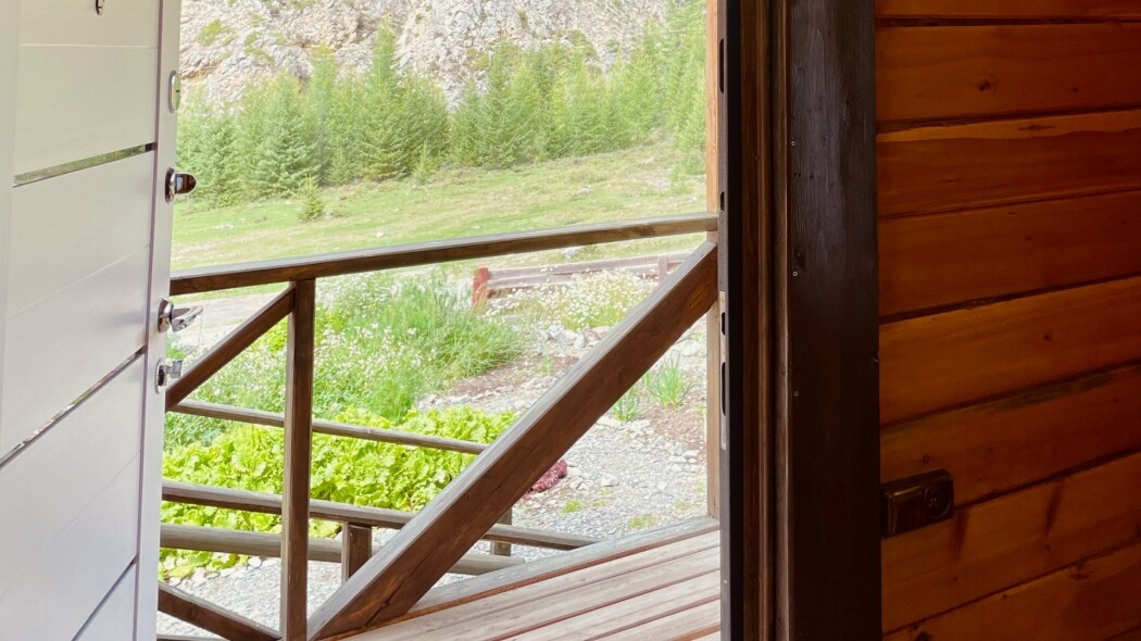 Отдельный 3-местный Кедровый дом с 3 односпальными кроватями (№1) - фото 16