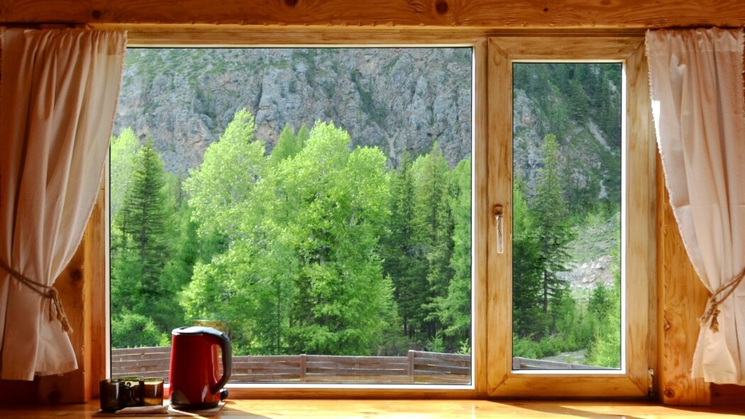 Двухместный номер с двуспальной кроватью и видом на горы (№4 и №5) - фото 1