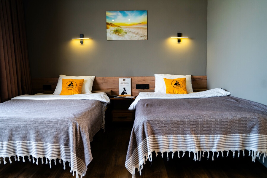 Двухместный с раздельными кроватями и диваном - фото 3