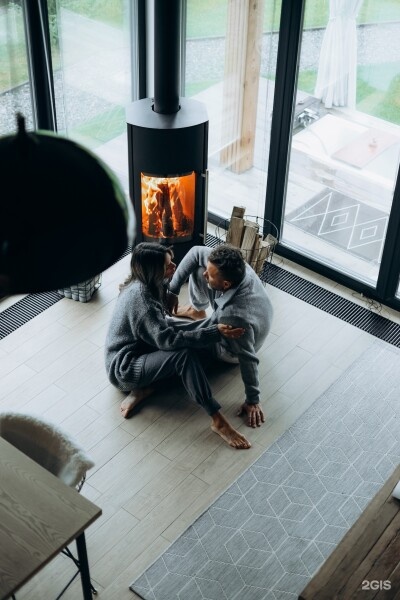 Дом с камином и террасой для 2 взрослых - фото 1