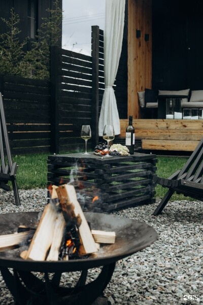 Дом с камином и ванной на террасе для 2 взрослых - фото 13