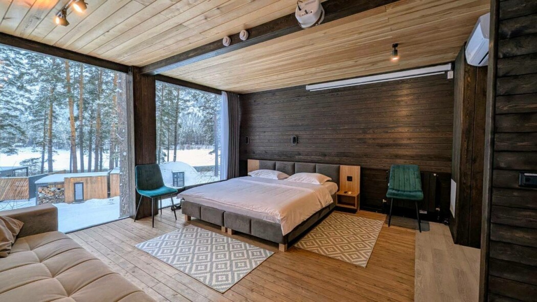 Большой зеркальный куб №12 для 2-4 гостей - фото 1