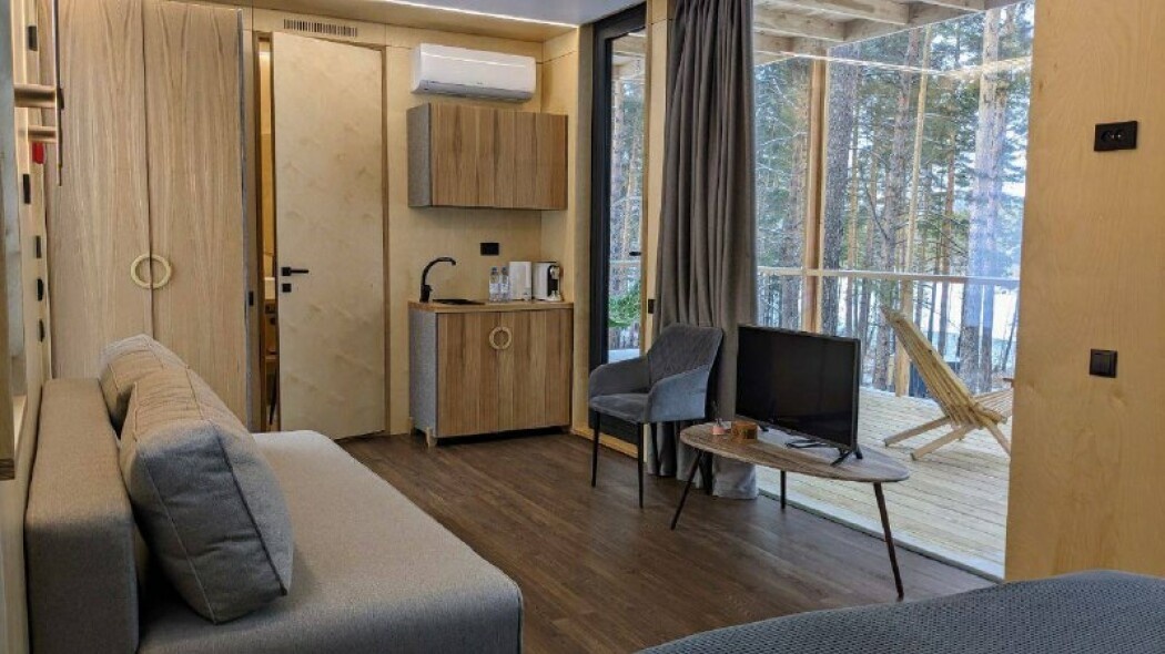 Большой зеркальный куб №21 для 2-4 гостей - фото 2