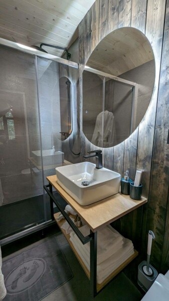 Номер в большом панорамном барнхаусе (1 этаж) для 2-4 гостей - фото 4