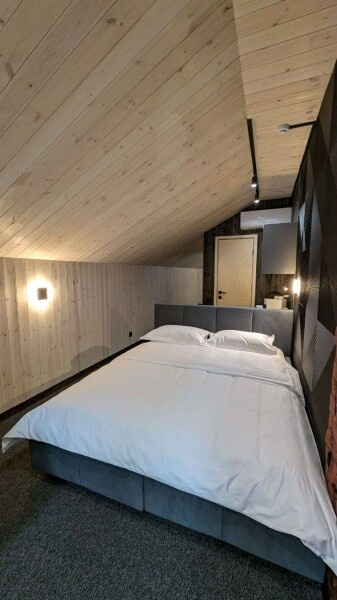 Номер в большом панорамном барнхаусе (2 этаж) для 2-4 гостей - фото 2