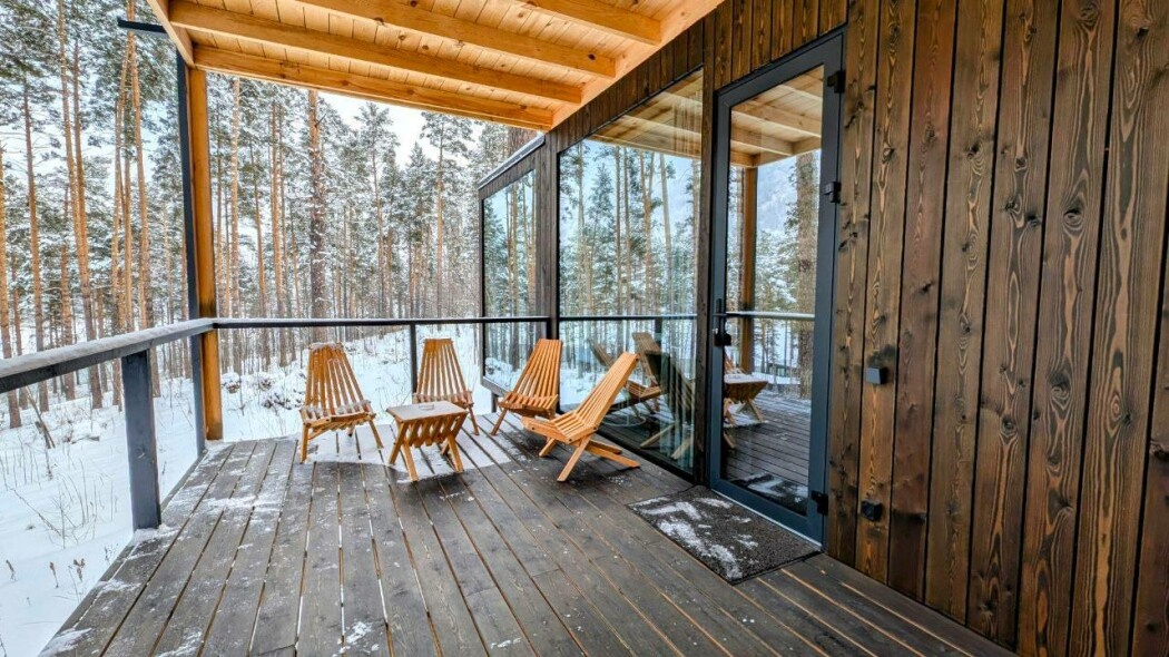 Большой зеркальный куб №38 для 2-4 гостей - фото 3