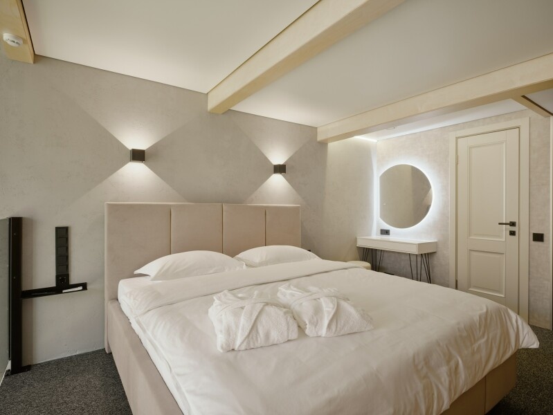 Двухэтажный номер люкс 60м² в панорамном дуплексе для 4 гостей - фото 5